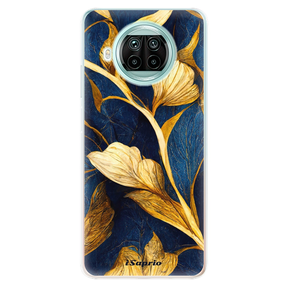 Odolné silikónové puzdro iSaprio - Gold Leaves - Xiaomi Mi 10T Lite