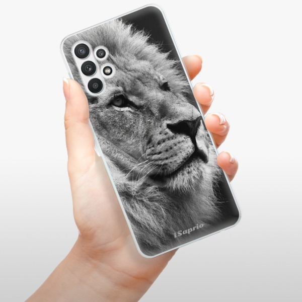 Odolné silikónové puzdro iSaprio - Lion 10 - Samsung Galaxy A32 5G