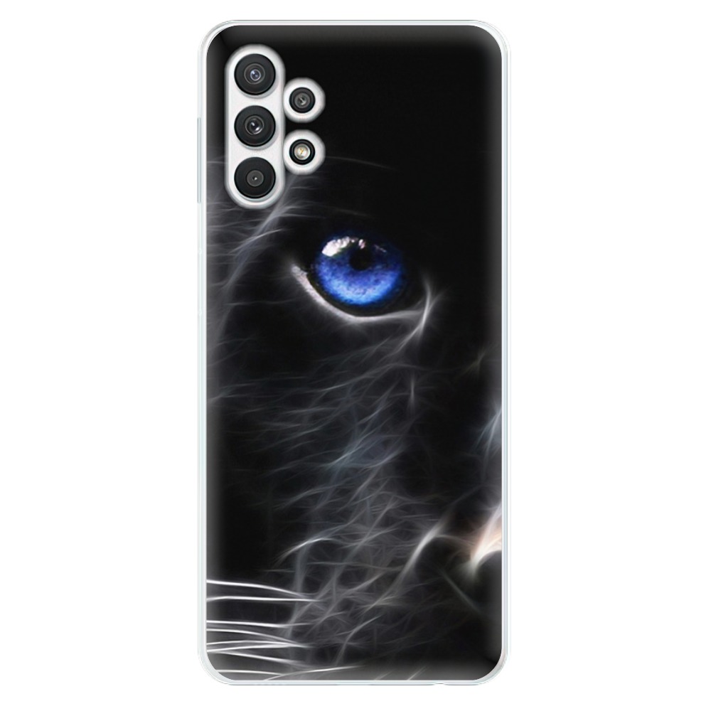 Odolné silikónové puzdro iSaprio - Black Puma - Samsung Galaxy A32 5G