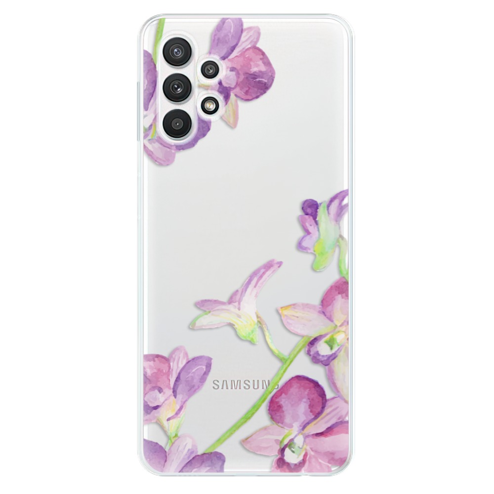 Odolné silikónové puzdro iSaprio - Purple Orchid - Samsung Galaxy A32 5G