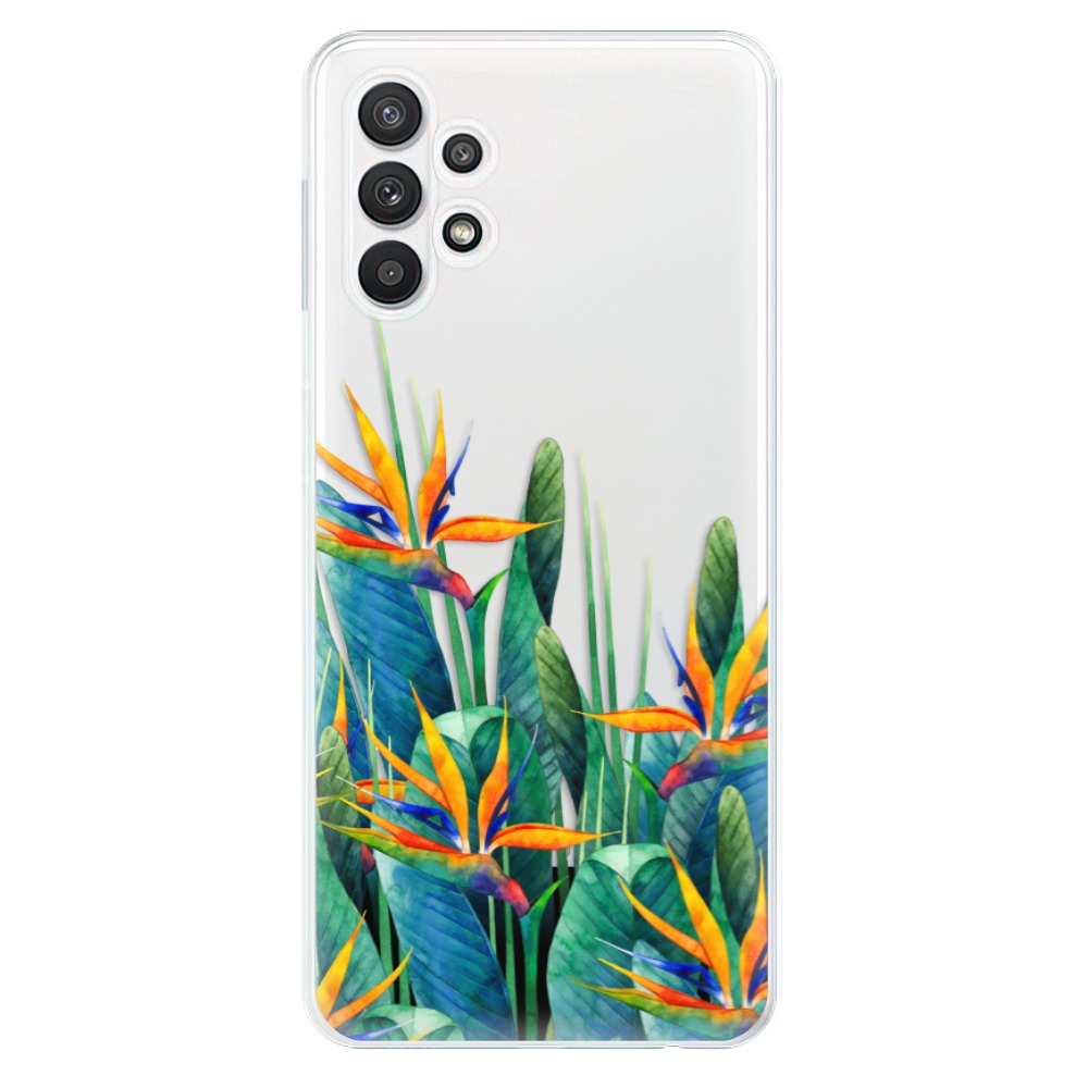 Odolné silikónové puzdro iSaprio - Exotic Flowers - Samsung Galaxy A32 5G