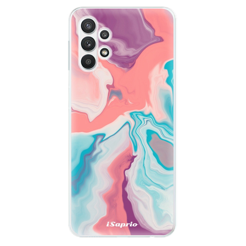 Odolné silikónové puzdro iSaprio - New Liquid - Samsung Galaxy A32 5G