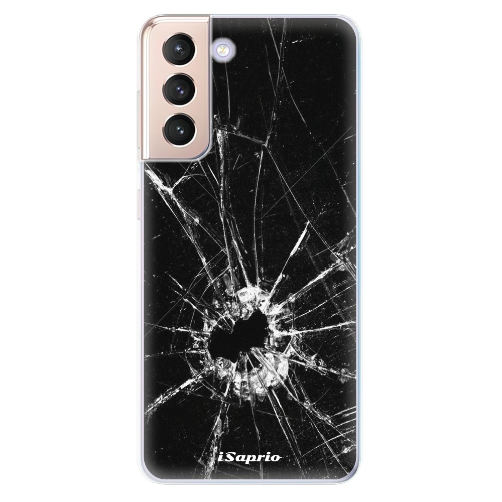 Odolné silikónové puzdro iSaprio - Broken Glass 10 - Samsung Galaxy S21