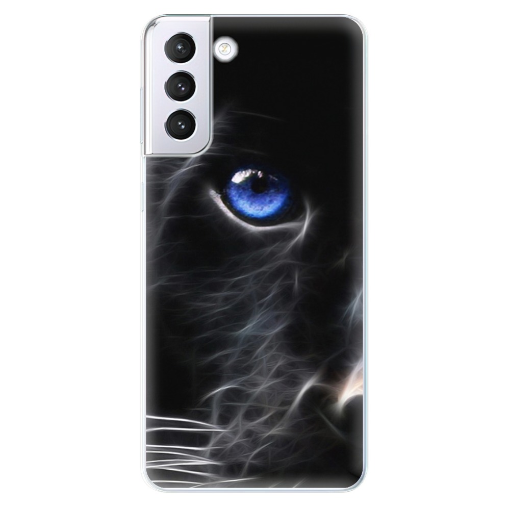 Odolné silikónové puzdro iSaprio - Black Puma - Samsung Galaxy S21+