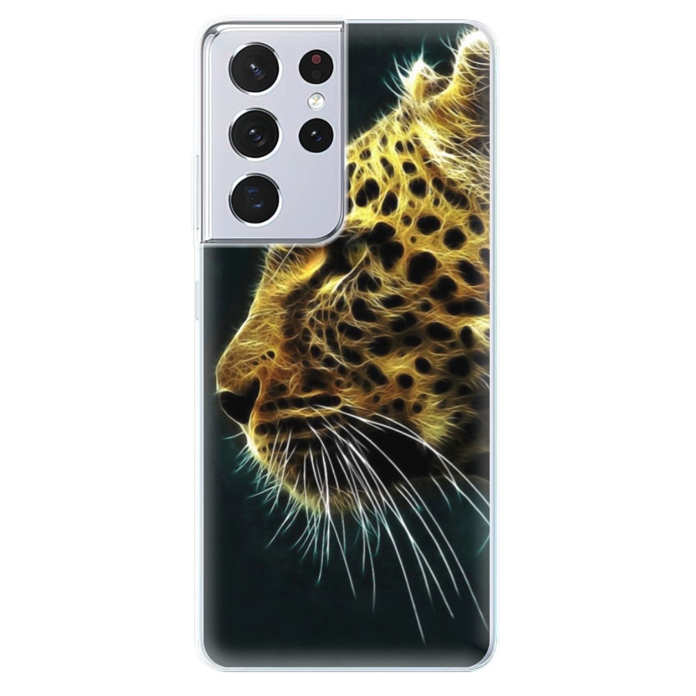 Odolné silikónové puzdro iSaprio - Gepard 02 - Samsung Galaxy S21 Ultra