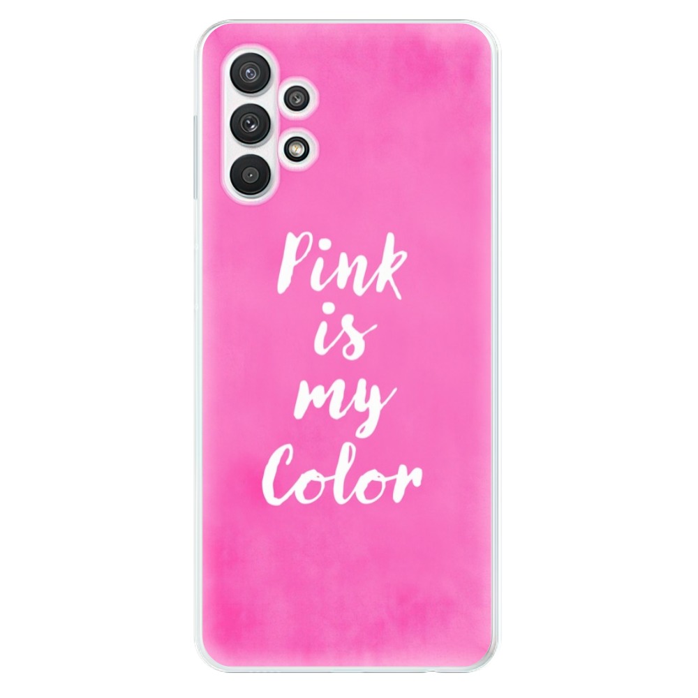 Odolné silikónové puzdro iSaprio - Pink is my color - Samsung Galaxy A32