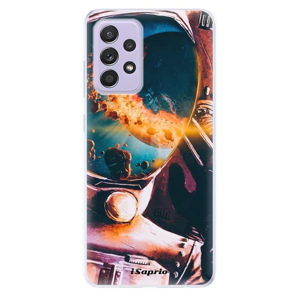 Odolné silikónové puzdro iSaprio - Astronaut 01 - Samsung Galaxy A52/A52 5G