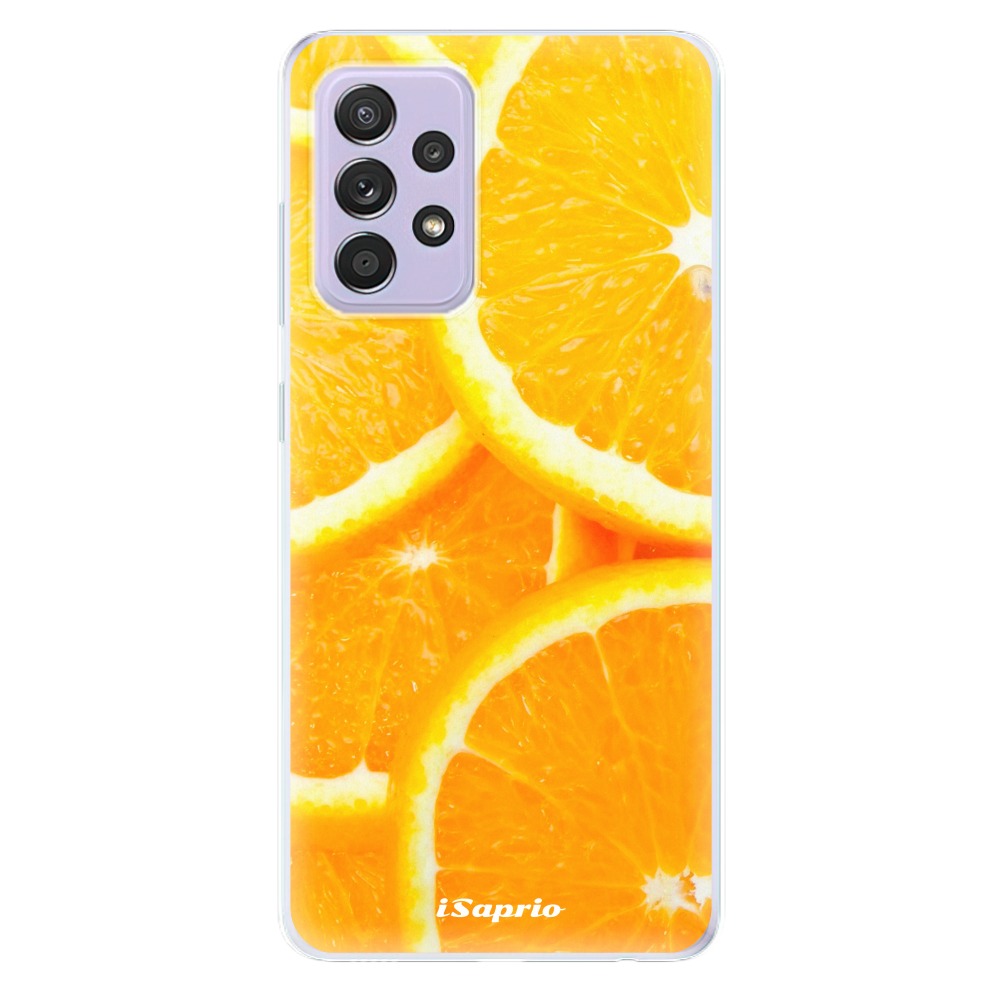 Odolné silikónové puzdro iSaprio - Orange 10 - Samsung Galaxy A52/A52 5G