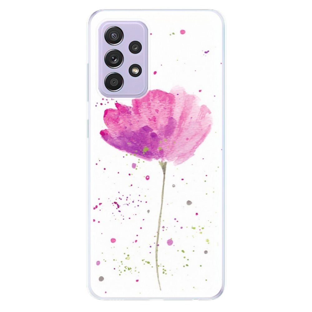 Odolné silikónové puzdro iSaprio - Poppies - Samsung Galaxy A52/A52 5G