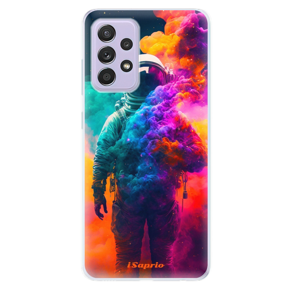 Odolné silikónové puzdro iSaprio - Astronaut in Colors - Samsung Galaxy A52/A52 5G