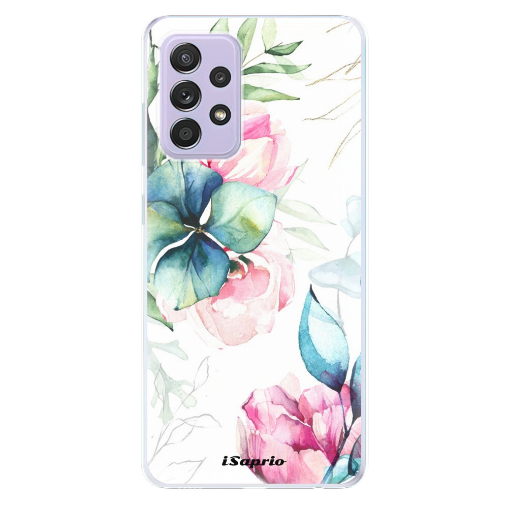 Odolné silikónové puzdro iSaprio - Flower Art 01 - Samsung Galaxy A52/A52 5G