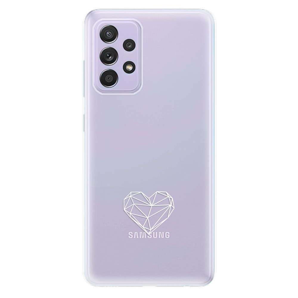 Odolné silikónové puzdro iSaprio - čiré - Digital Love - Samsung Galaxy A52/A52 5G