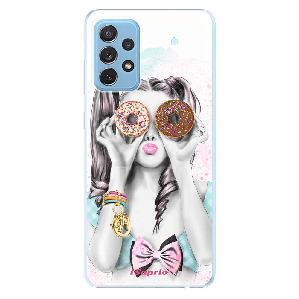 Odolné silikónové puzdro iSaprio - Donuts 10 - Samsung Galaxy A72