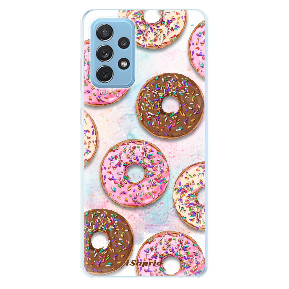 Odolné silikónové puzdro iSaprio - Donuts 11 - Samsung Galaxy A72