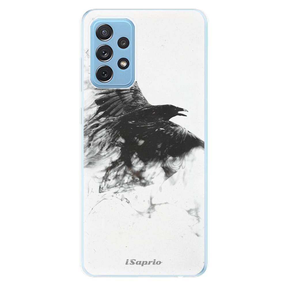 Odolné silikónové puzdro iSaprio - Dark Bird 01 - Samsung Galaxy A72
