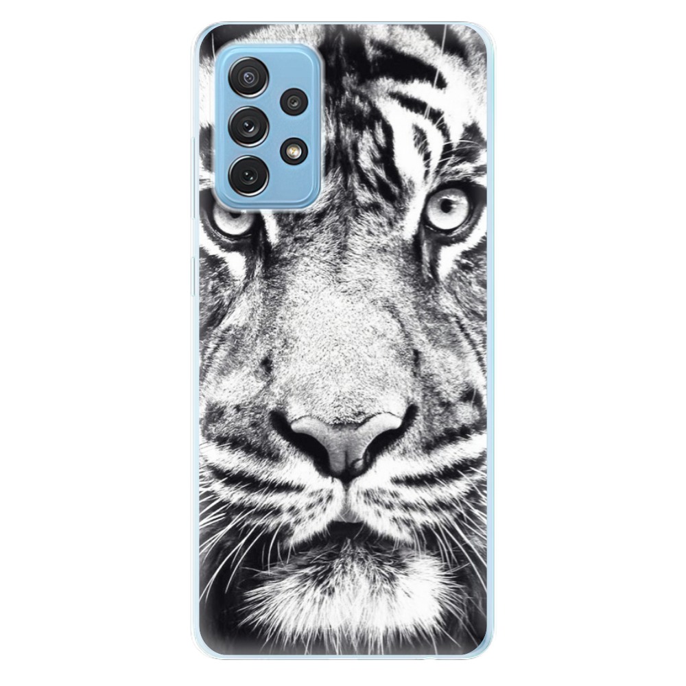 Odolné silikónové puzdro iSaprio - Tiger Face - Samsung Galaxy A72