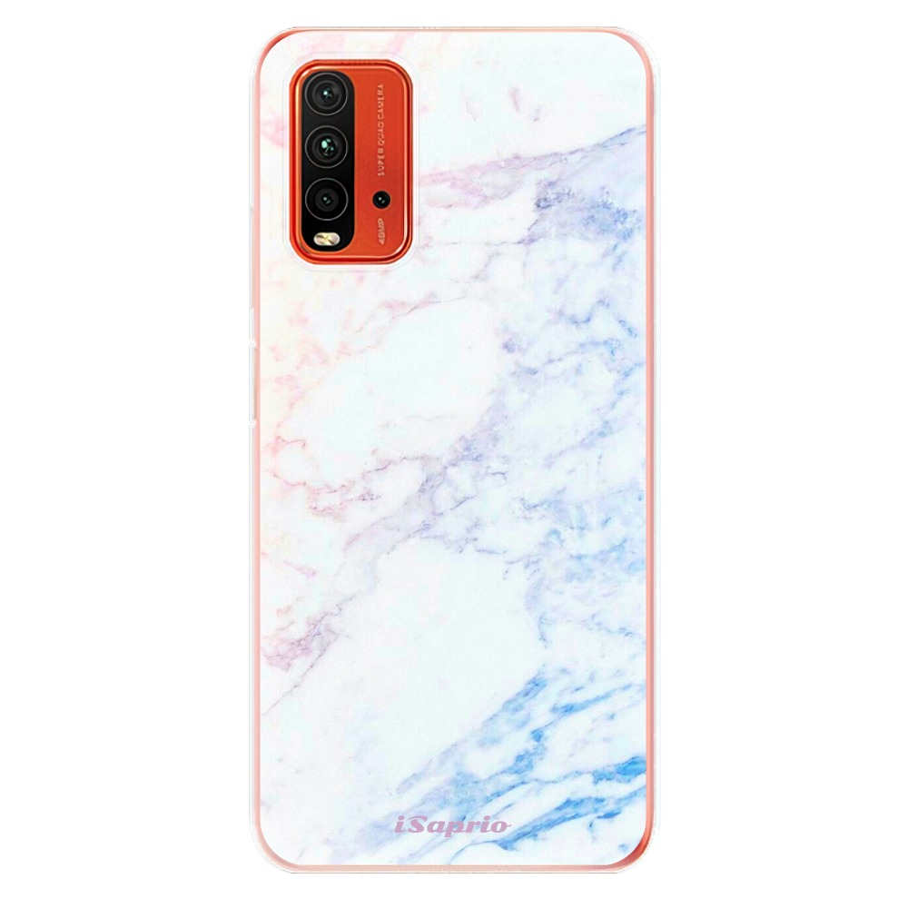 Odolné silikónové puzdro iSaprio - Raibow Marble 10 - Xiaomi Redmi 9T