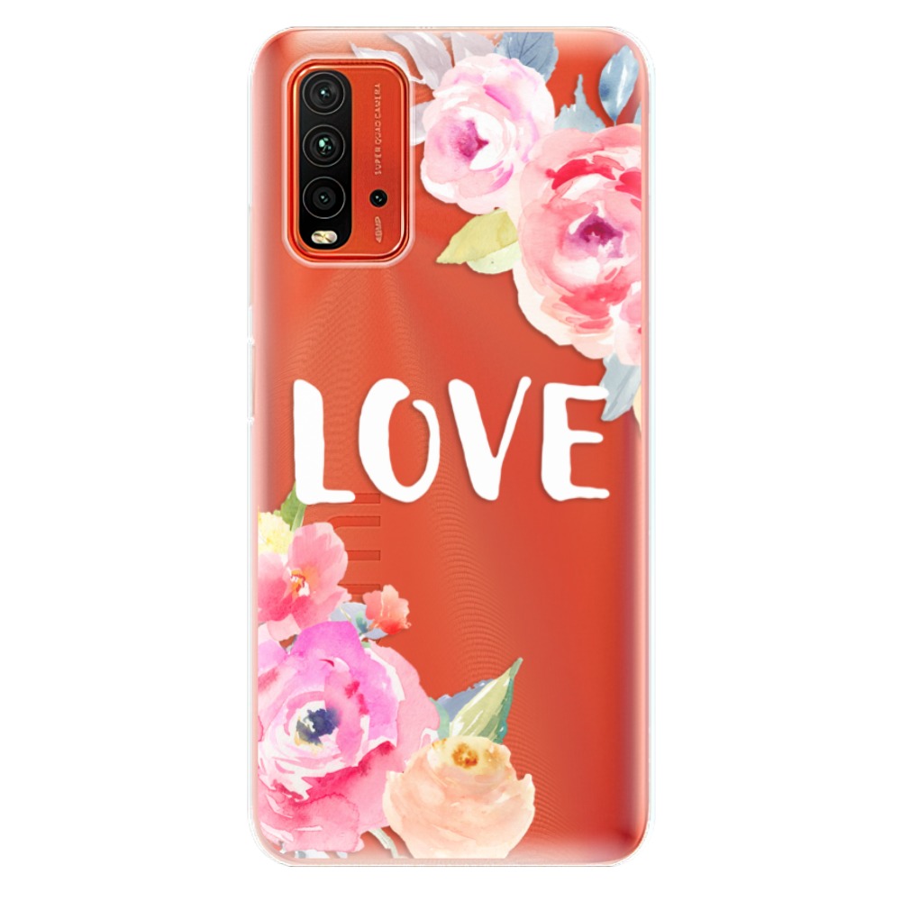 Odolné silikónové puzdro iSaprio - Love - Xiaomi Redmi 9T