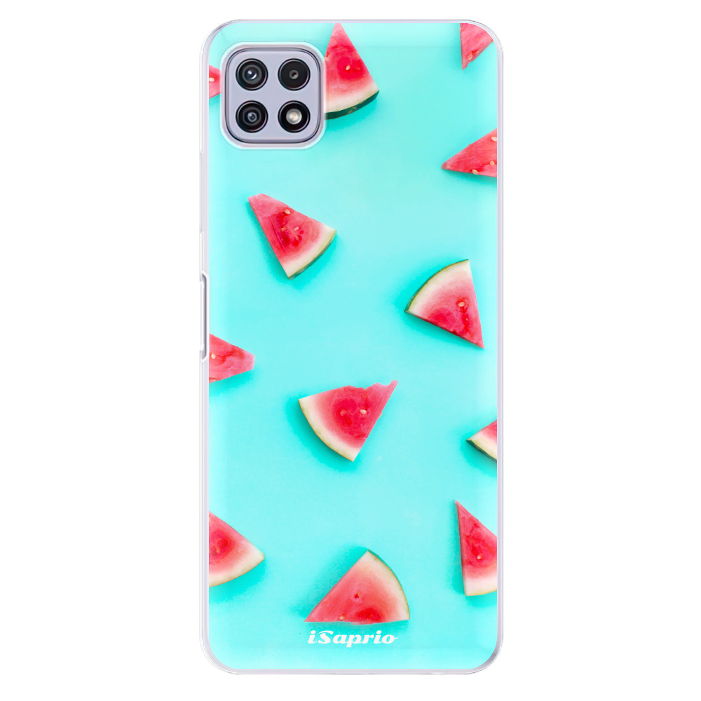 Odolné silikónové puzdro iSaprio - Melon Patern 10 - Samsung Galaxy A22 5G