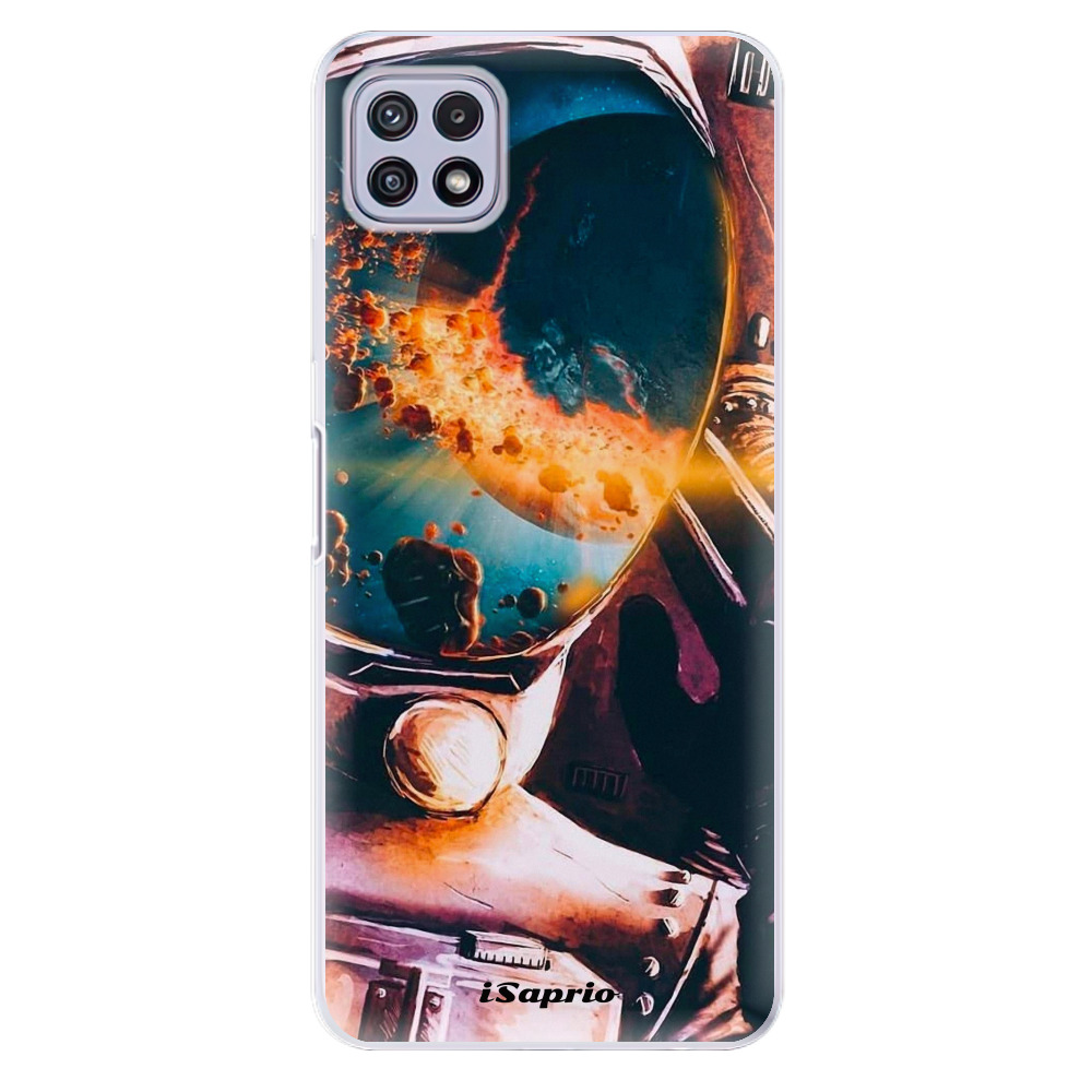 Odolné silikónové puzdro iSaprio - Astronaut 01 - Samsung Galaxy A22 5G