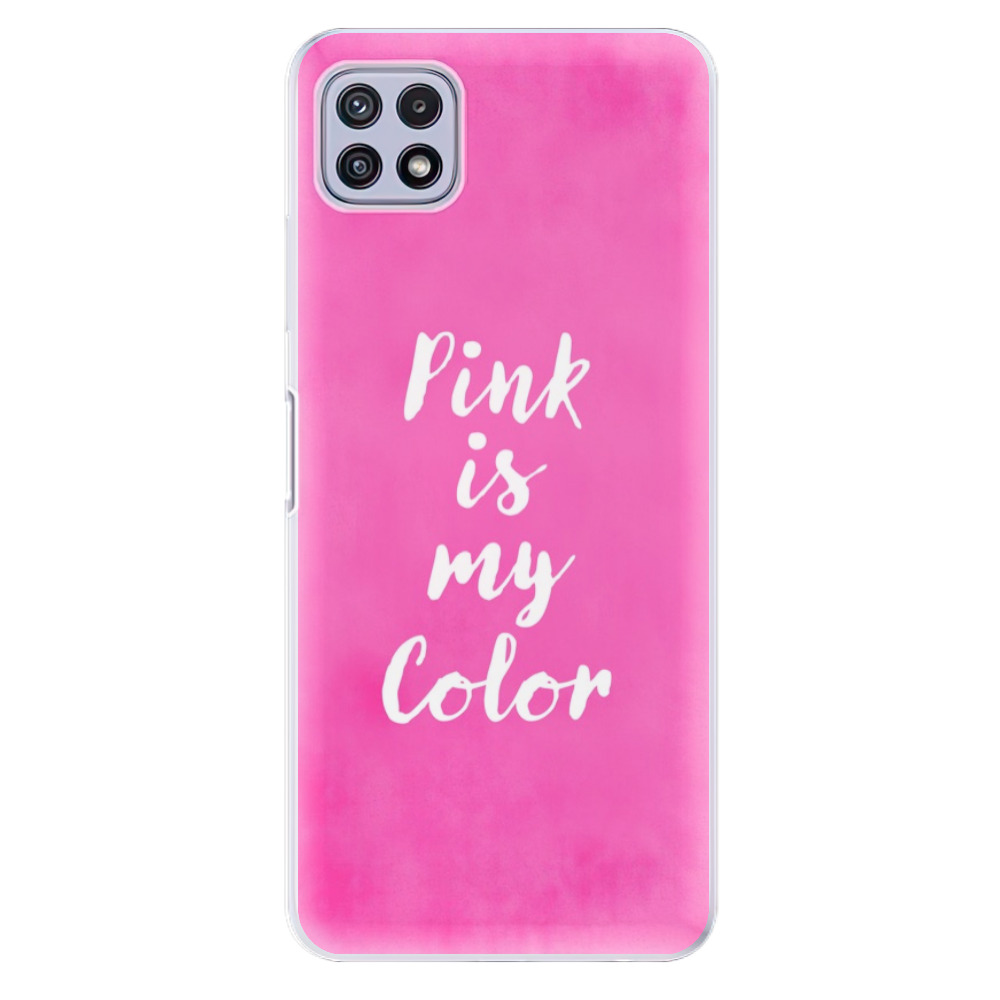 Odolné silikónové puzdro iSaprio - Pink is my color - Samsung Galaxy A22 5G