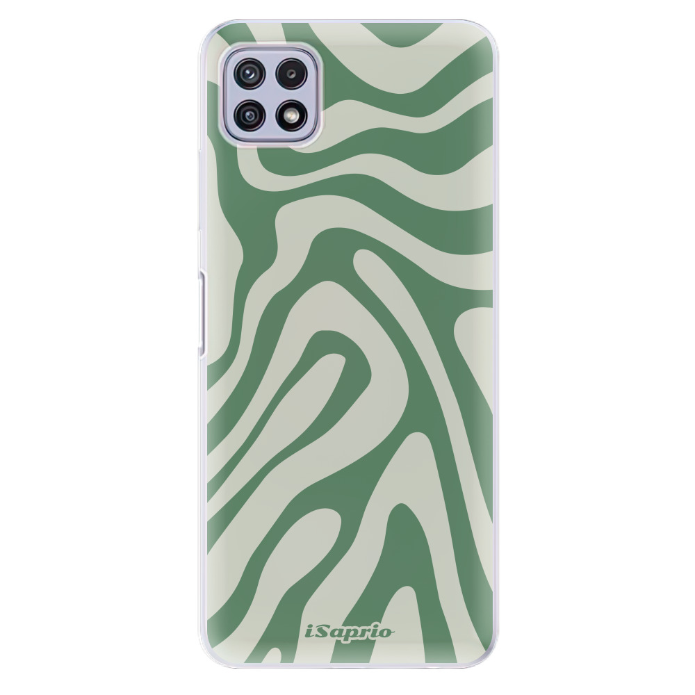 Odolné silikónové puzdro iSaprio - Zebra Green - Samsung Galaxy A22 5G