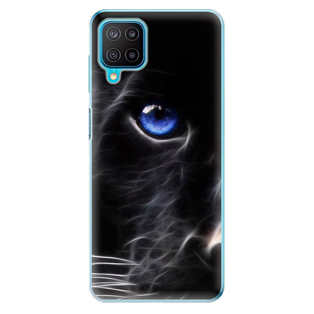 Odolné silikónové puzdro iSaprio - Black Puma - Samsung Galaxy M12