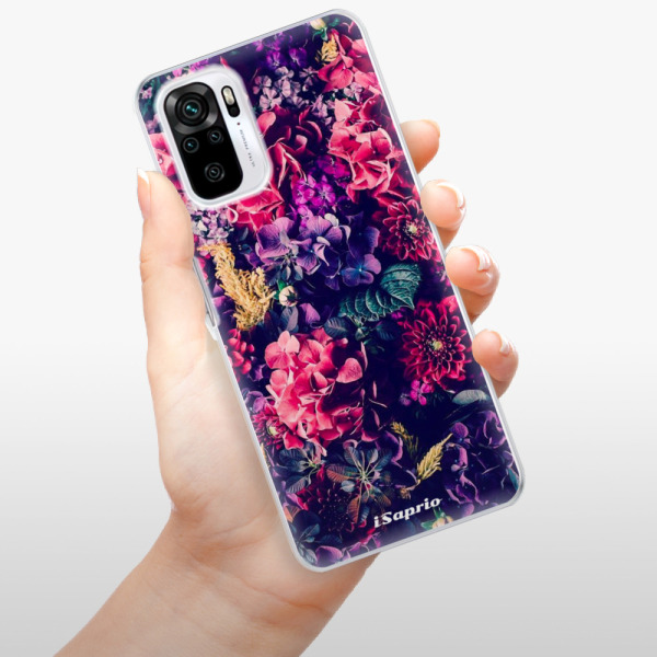 Odolné silikónové puzdro iSaprio - Flowers 10 - Xiaomi Redmi Note 10 / Note 10S