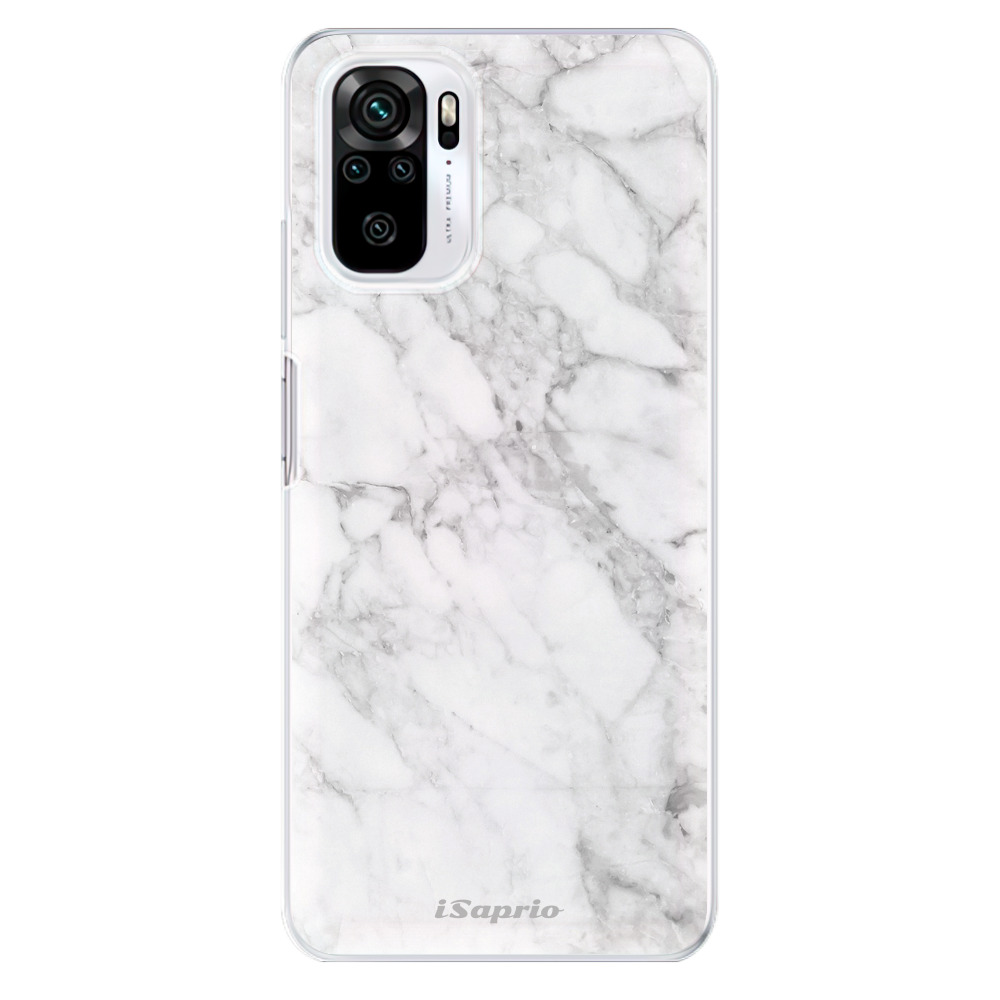 Odolné silikónové puzdro iSaprio - SilverMarble 14 - Xiaomi Redmi Note 10 / Note 10S