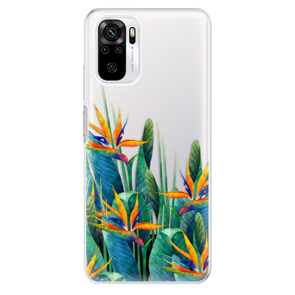 Odolné silikónové puzdro iSaprio - Exotic Flowers - Xiaomi Redmi Note 10 / Note 10S