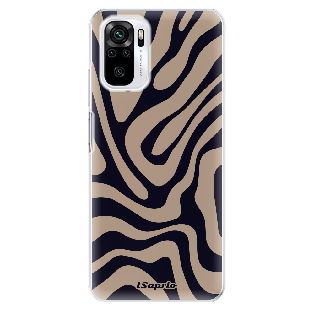 Odolné silikónové puzdro iSaprio - Zebra Black - Xiaomi Redmi Note 10 / Note 10S