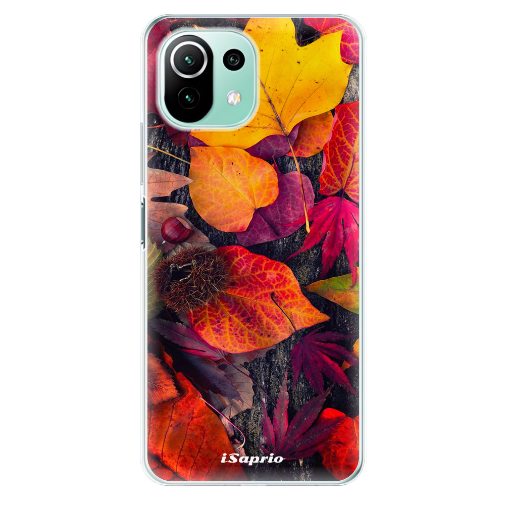 Odolné silikónové puzdro iSaprio - Autumn Leaves 03 - Xiaomi Mi 11 Lite