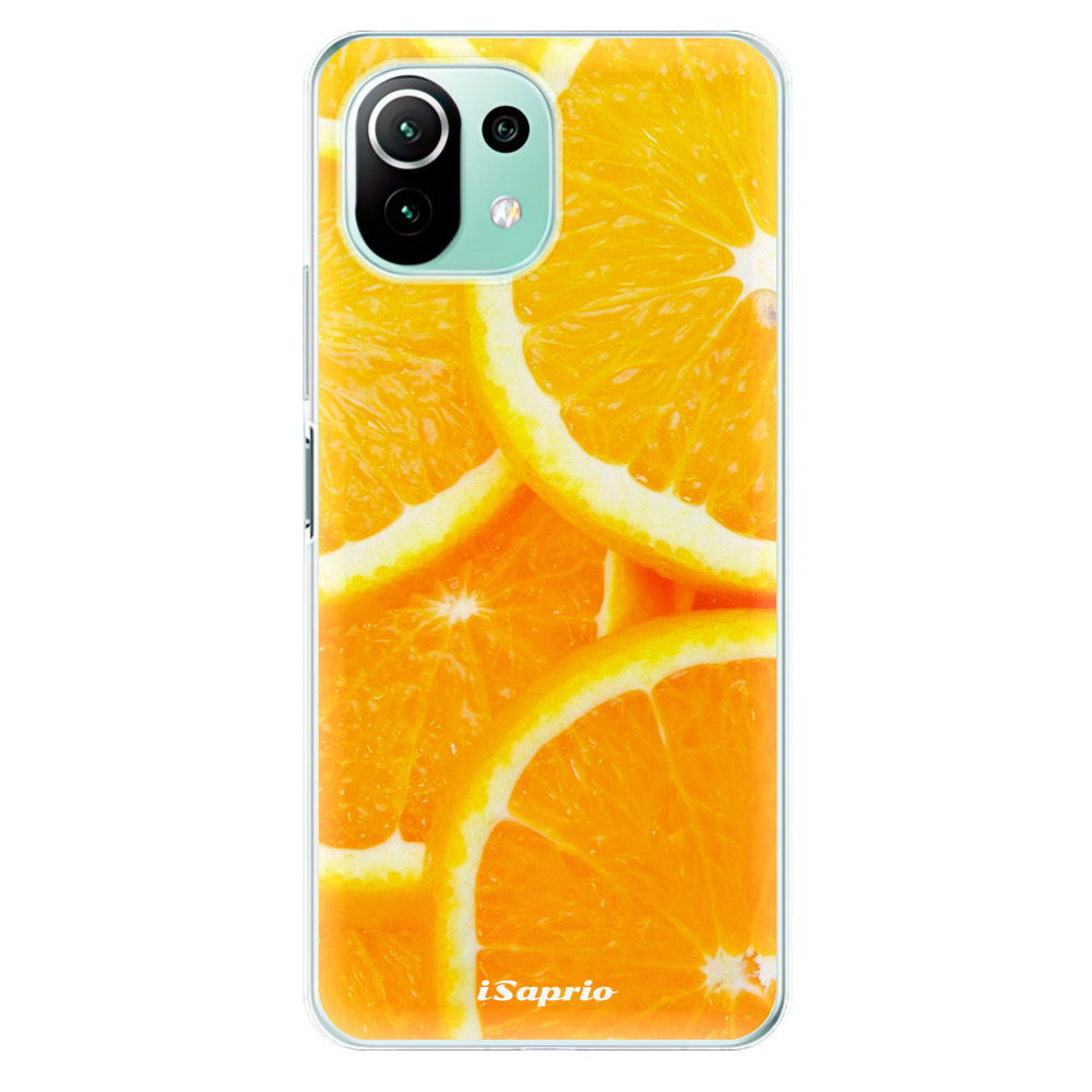 Odolné silikónové puzdro iSaprio - Orange 10 - Xiaomi Mi 11 Lite