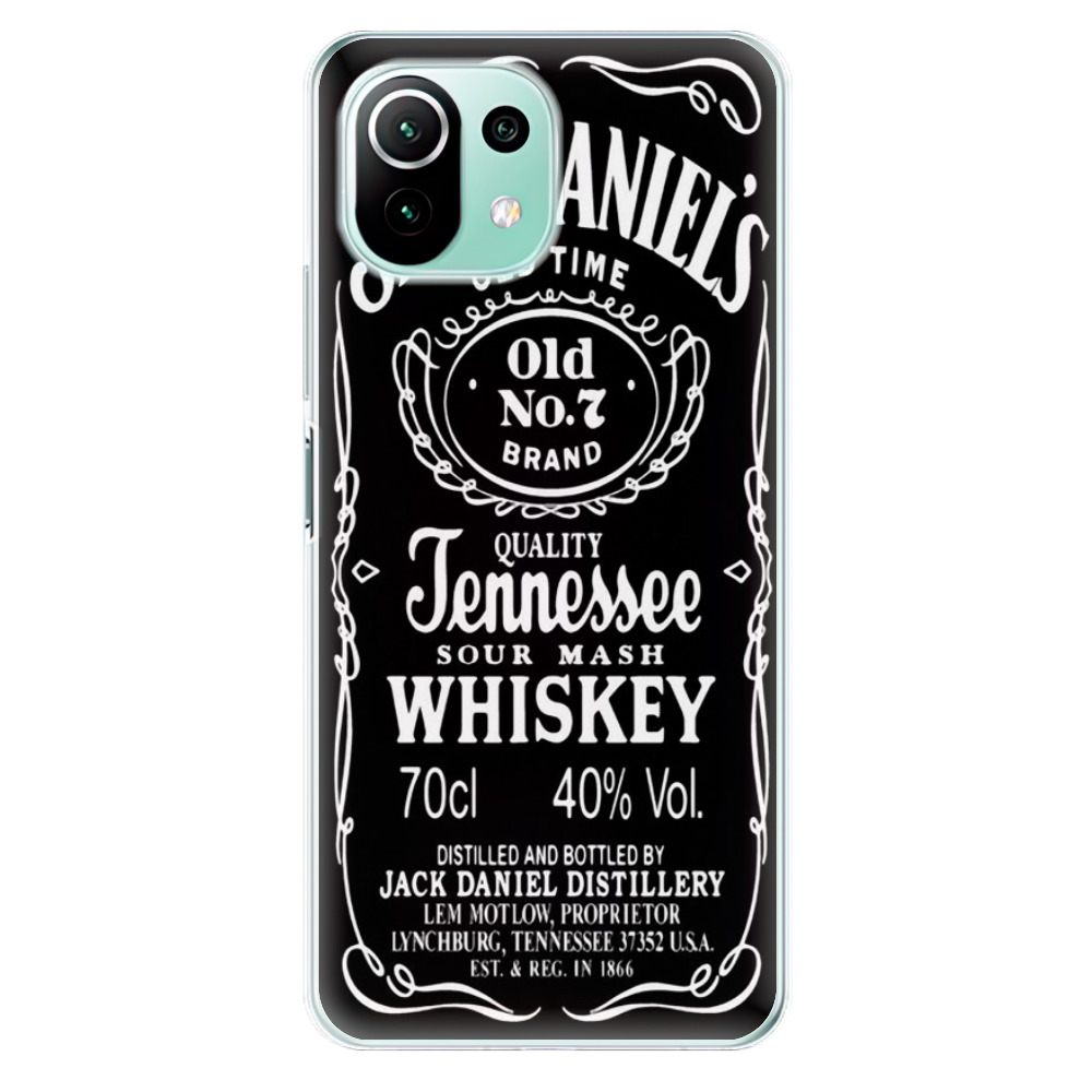 Odolné silikónové puzdro iSaprio - Jack Daniels - Xiaomi Mi 11 Lite