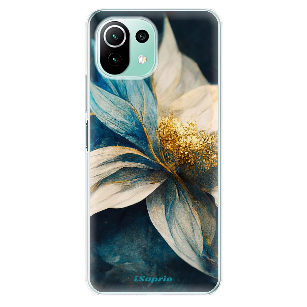 Odolné silikónové puzdro iSaprio - Blue Petals - Xiaomi Mi 11 Lite