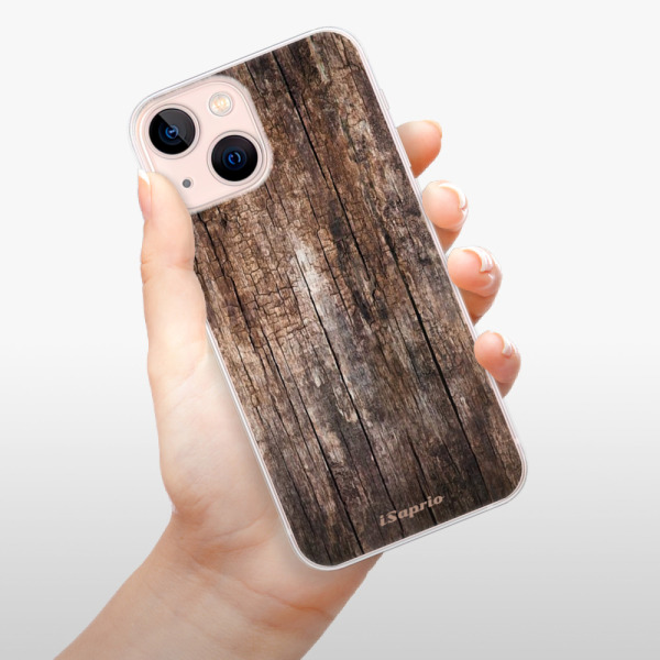 Odolné silikónové puzdro iSaprio - Wood 11 - iPhone 13 mini