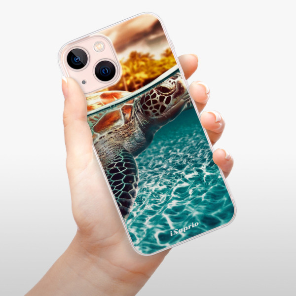 Odolné silikónové puzdro iSaprio - Turtle 01 - iPhone 13 mini