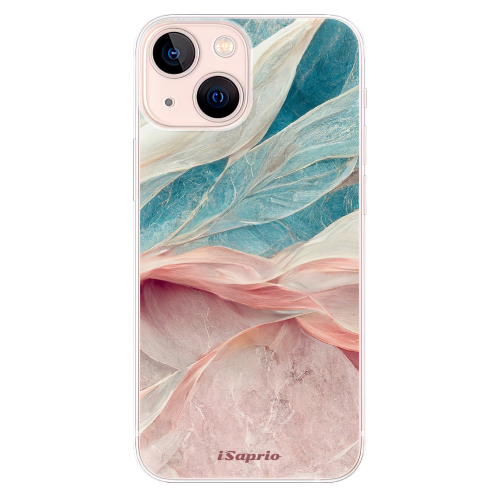 Odolné silikónové puzdro iSaprio - Pink and Blue - iPhone 13 mini