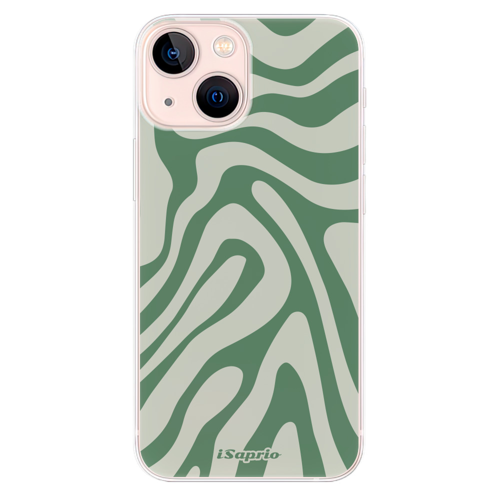 Odolné silikónové puzdro iSaprio - Zebra Green - iPhone 13 mini