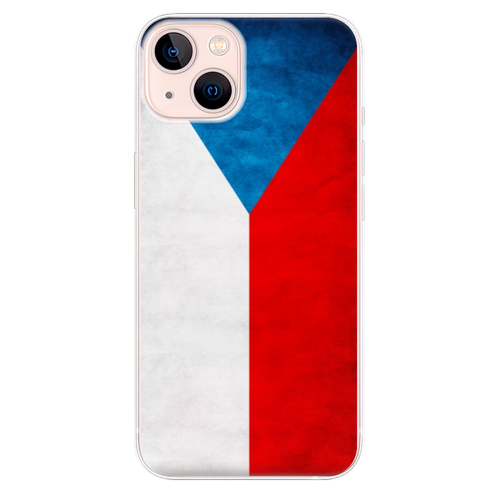 Odolné silikónové puzdro iSaprio - Czech Flag - iPhone 13