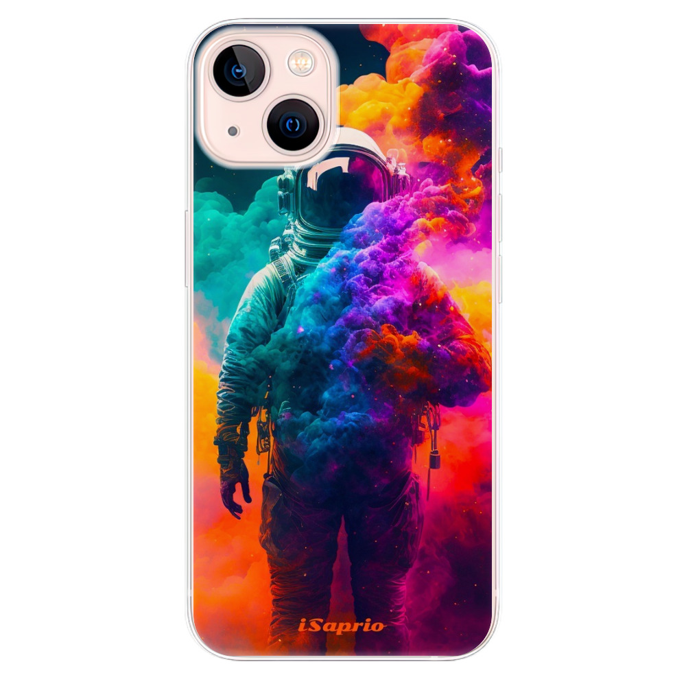 Odolné silikónové puzdro iSaprio - Astronaut in Colors - iPhone 13