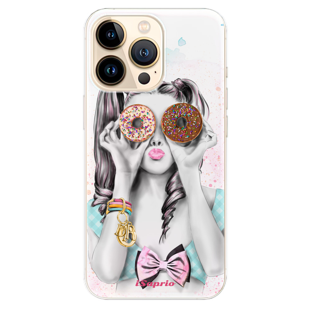 Odolné silikónové puzdro iSaprio - Donuts 10 - iPhone 13 Pro