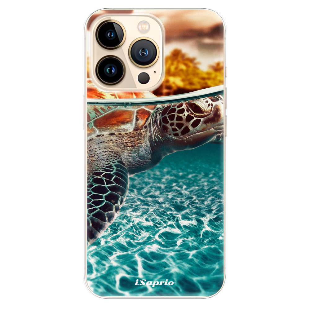 Odolné silikónové puzdro iSaprio - Turtle 01 - iPhone 13 Pro