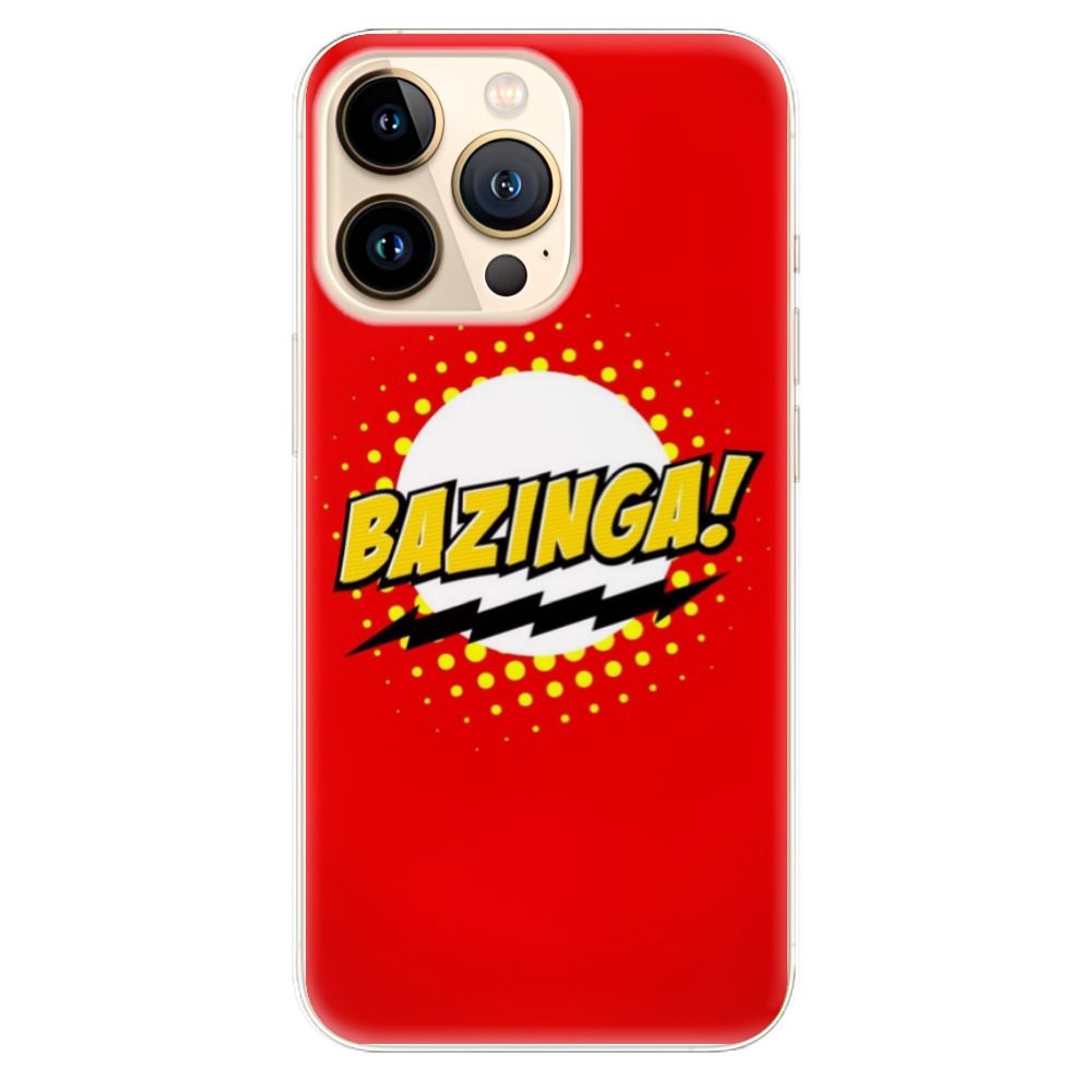 Odolné silikónové puzdro iSaprio - Bazinga 01 - iPhone 13 Pro