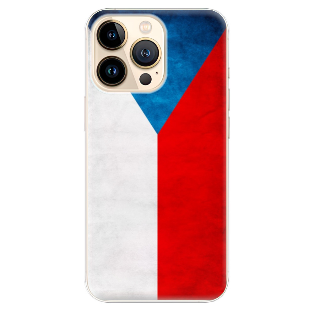Odolné silikónové puzdro iSaprio - Czech Flag - iPhone 13 Pro