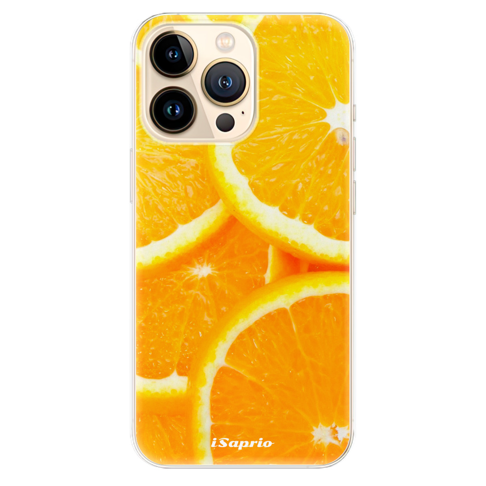 Odolné silikónové puzdro iSaprio - Orange 10 - iPhone 13 Pro Max