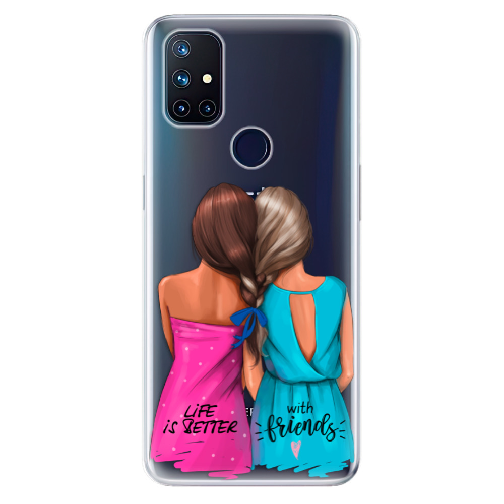 Odolné silikónové puzdro iSaprio - Best Friends - OnePlus Nord N10 5G