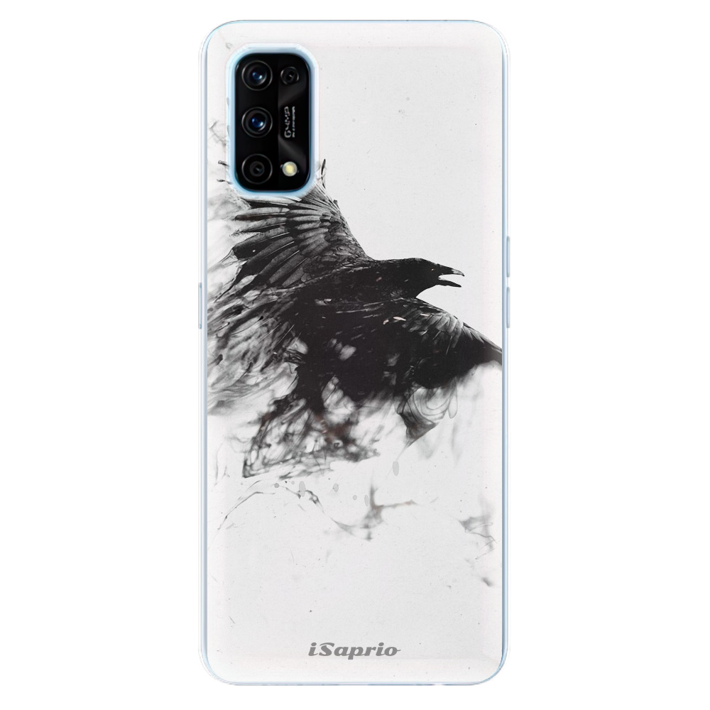 Odolné silikónové puzdro iSaprio - Dark Bird 01 - Realme 7 Pro