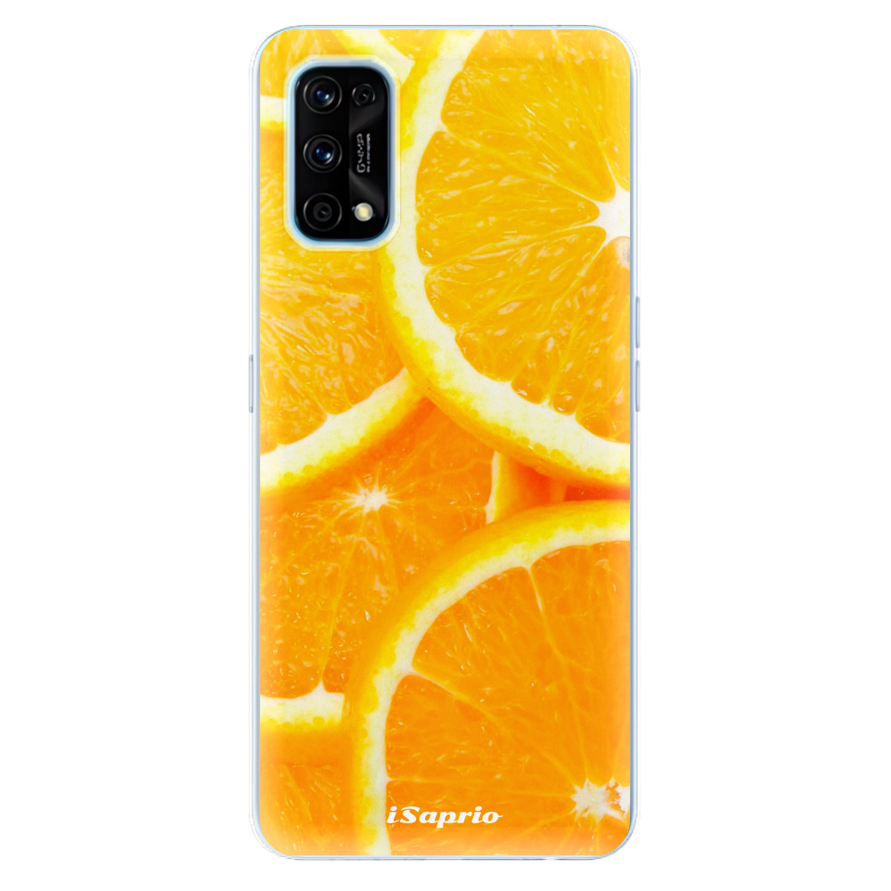 Odolné silikónové puzdro iSaprio - Orange 10 - Realme 7 Pro