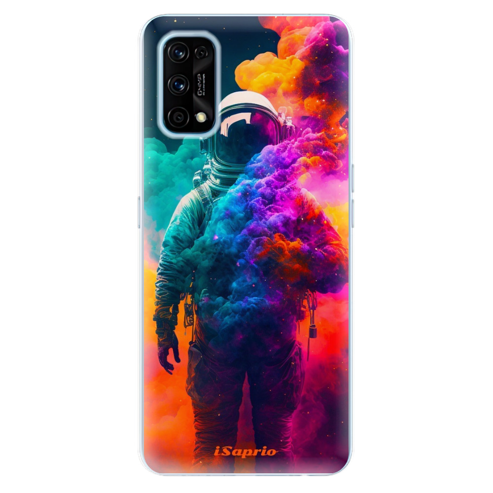 Odolné silikónové puzdro iSaprio - Astronaut in Colors - Realme 7 Pro